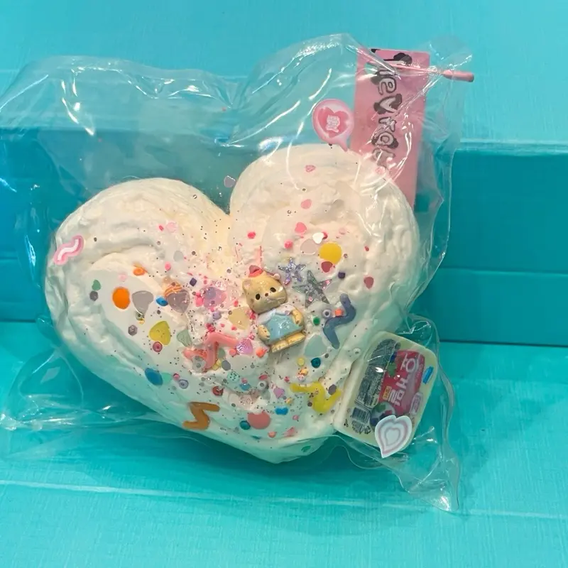 Squishy Series  Milk Toast  Stress Relieving Toy with Sticky, Moist, Soft and Slow Bouncing Foods squishies kid gift