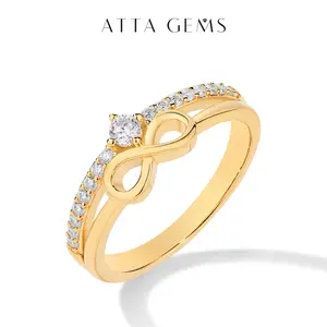 Brilliant Cut 2.8mm Synthetic Moissanite ring D Color VVS1  Daily Wear Birthday Present R145