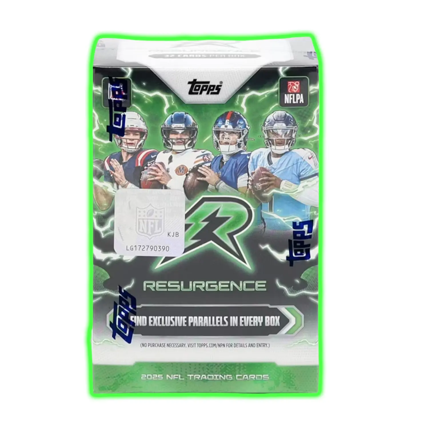 [1 Full Case] 2025 Topps Resurgence Football Blaster Pick Your Team Break