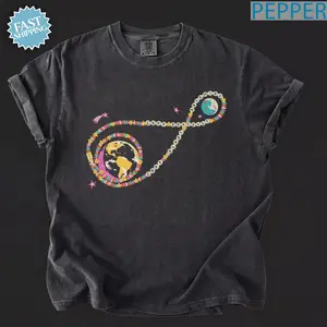 Copy Heart, Copy Bracelet, Copy Moon Joy, Artemis II NASA Mission T-Shirt: Vintage Feel, DTG Print, Space Exploration Apparel