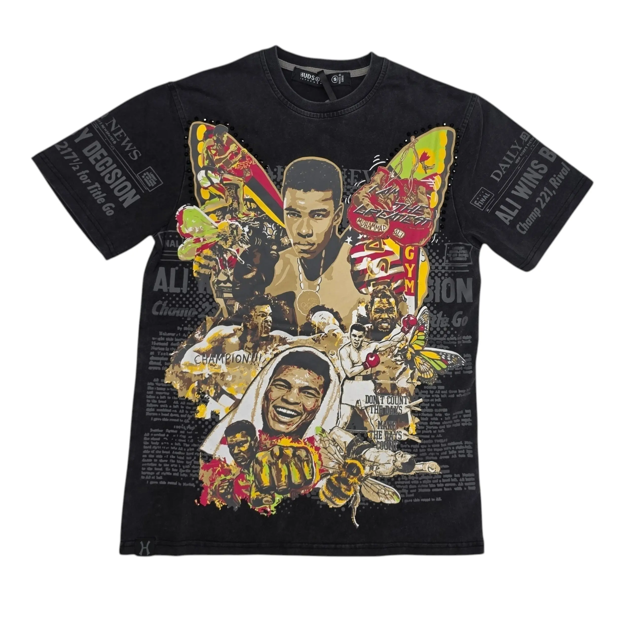 HUDSON MEN'S THE GREATES T-SHIRT BLACK 678