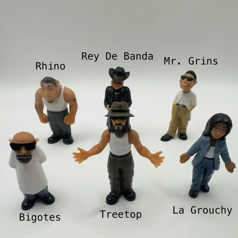 Homies Series 13 Complete Set-24x 1.75 inch Figures -DGA Official