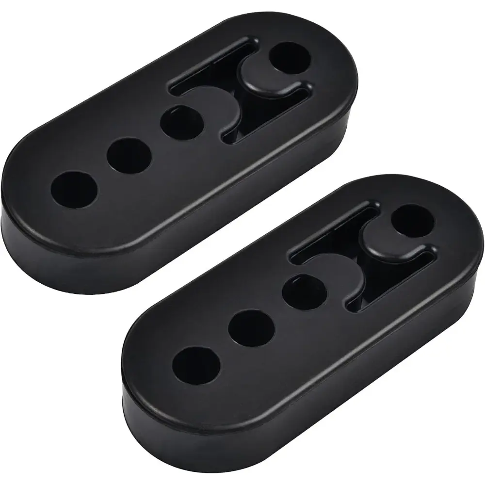 Exhaust Hanger Rubber Adjustable Insulator Bushing Mount 4 Holes Universal 4PCS