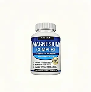 Magnesium Complex 8 Essential Magnesium Supplement I Magnesium Glycinate Complex Supplement | healthy bodyfunction muscle | Magnesium Tablets for Bone Health Isupplements for men and women