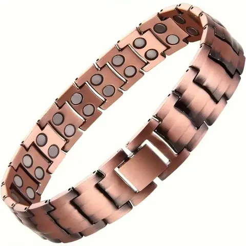 Men's Bracelet, Adjustable Bracelets, Magnetic Bangle Jewelry, a jewelry gift with a size-adjustment tool. This magnetic accessory is great for outdoor leisure—sturdy, durable, and comfortable to wear