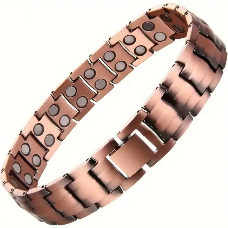 Men's Bracelet, Adjustable Bracelets, Magnetic Bangle Jewelry, a jewelry gift with a size-adjustment tool. This magnetic accessory is great for outdoor leisure—sturdy, durable, and comfortable to wear