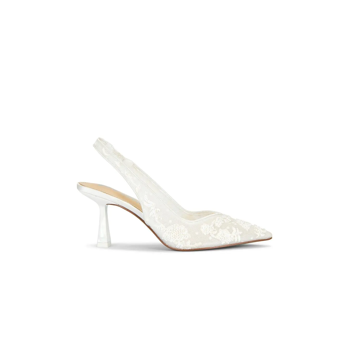 Steve Madden x Betsey Johnson Nikki Slingback Pump in Ivory