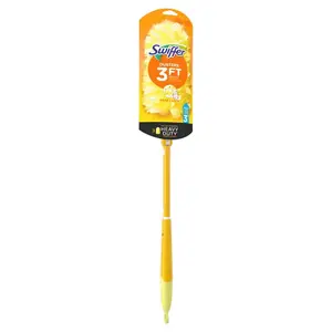 Heavy Duty Swiffer Extendable Handle Dusting Kit (1-Handle, 3-Dusters) - Perfect for Home Cleaning Scott Choose-A-Sheet