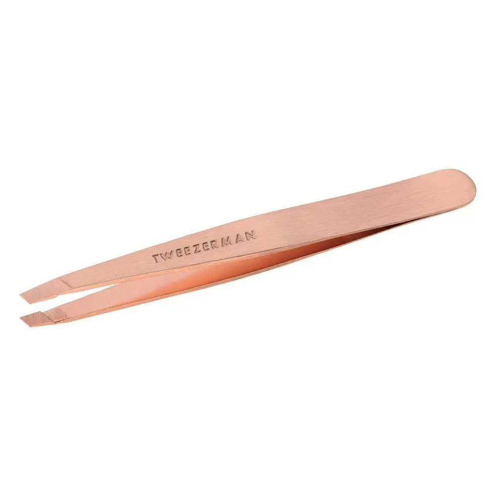 Rose Gold Slant Tweezer | Tweezerman