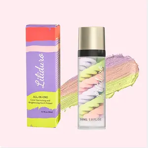 COD Liliduro Isolation Cream,Color Correcting Facial Serum,Pore Primer,Invisible Pore,Skin Tone Correcting,Moisturizing Concealer Foundation Face Makeup Brightening Primer Base primer