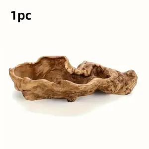 Unique Irregularly Shaped Resin Succulent Planter, Durable ABS Material, Perfect for Home & Office Display, No Plants Included