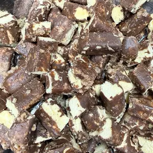 Freeze Dried TOFFEE Ice Cream Bites Snack - TikTok Viral - LARGE BAG - Astronaut Candy - Crunchy