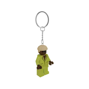 Lime Suit Figure Keychain