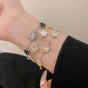 2025 New Flower Bracelets for Women - Sweet, Sophisticated & Elegant Hand Ring - Cute Jewelry Accessory for Fashion Style