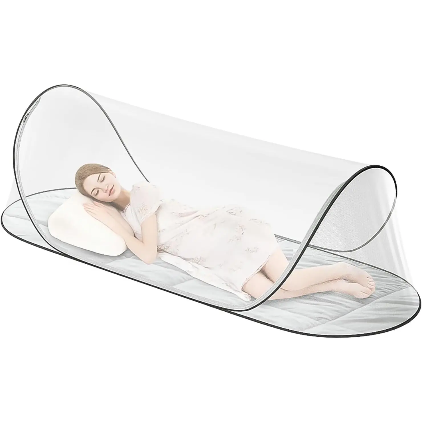 78 * 31 * 23Large Pop-Up Net, Lightweight, Breathable, and Soft Convenient Mesh Tent,Foldable and,Net for Bed,Apply to Athletes, Camping, Beach,Starlit Sky of Night.