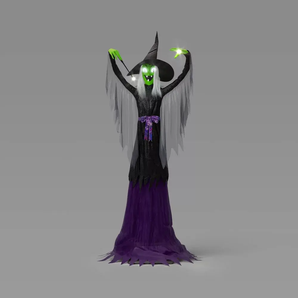 8' Halloween Towering Witch Decorative Prop - Hyde and EEK! Boutique