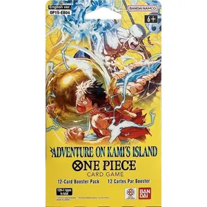 One Piece TCG: Adventure on Kami's Island Sleeved Booster Pack (OP-15 - EB-04) - 12 Cards