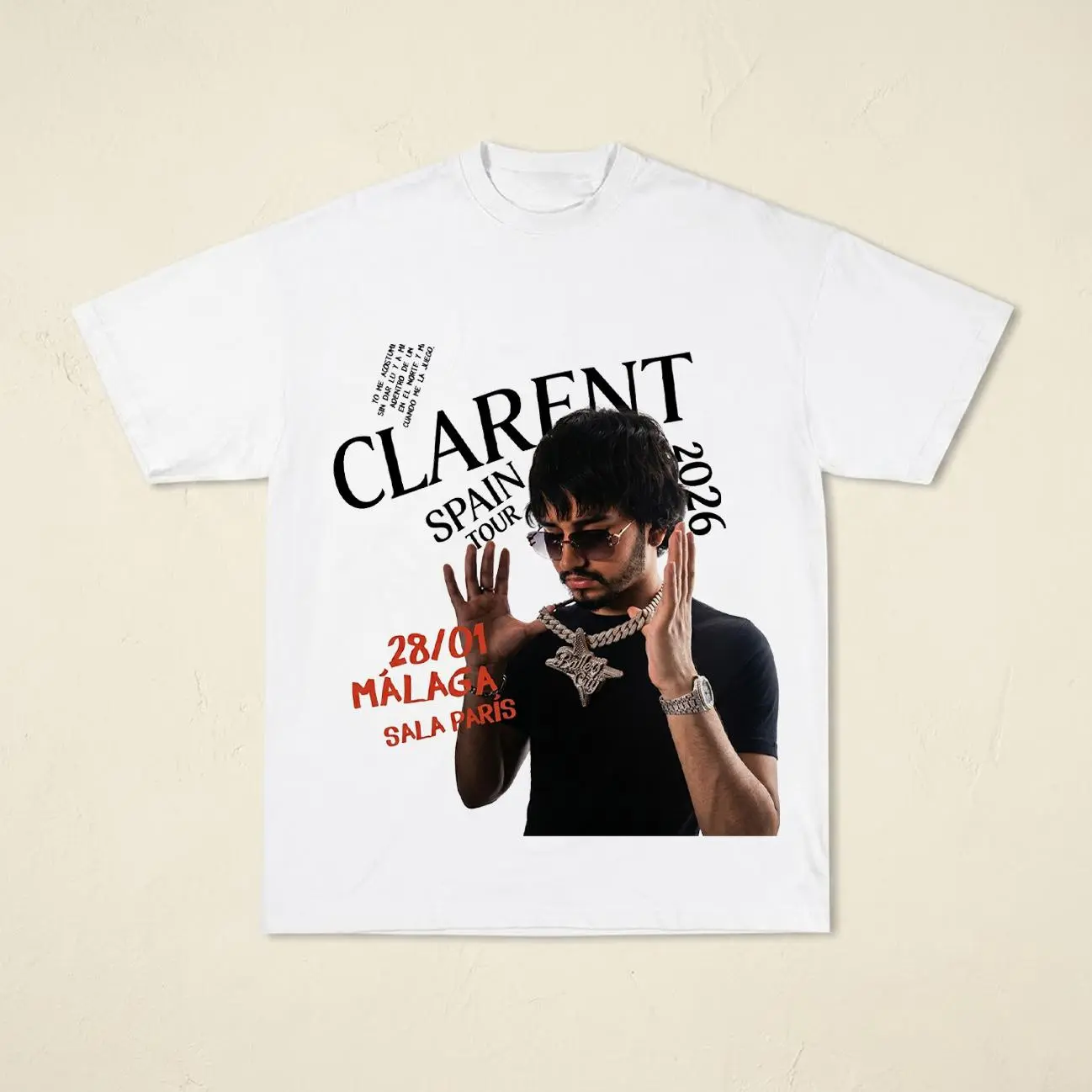 Clarent USA Tour 2026 IA Scat Pack Love Vintage Reggaeton Graphic Shirt Puerto Rico Latin Trap Music Fan Gift Unisex Tee HY5483