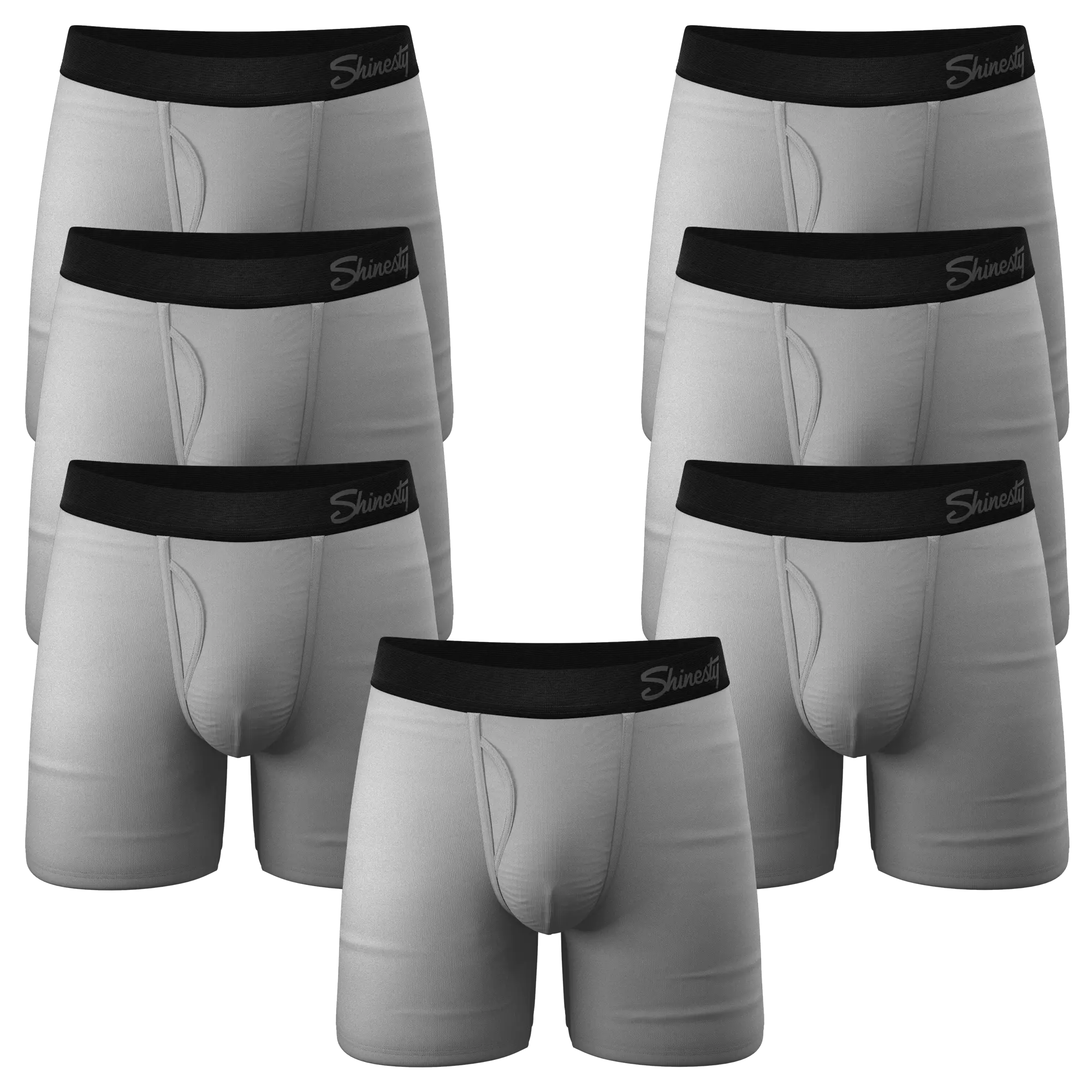 The 50 Shades | Shinesty Ball Hammock® Pouch Boxer Briefs with Fly 7 Pack