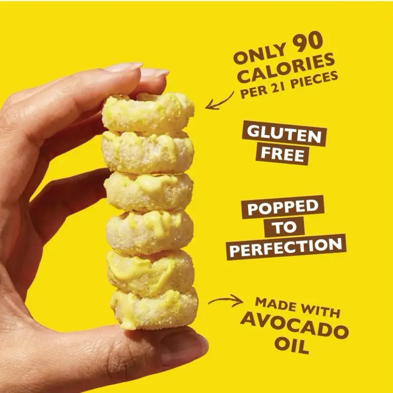 Mini Rice Cakes Drizzled Deliciousness with Chia Quinoa & Flax