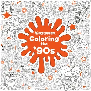 Coloring the '90s (Nickelodeon) -- Random House - Paperback