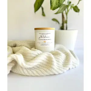 Golden Cinnamon Candle