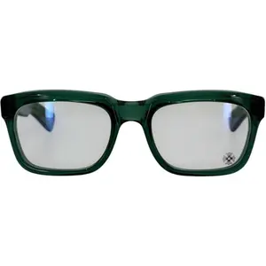 Chrome Hearts See You In Tea Marine Green/Silver Glasses