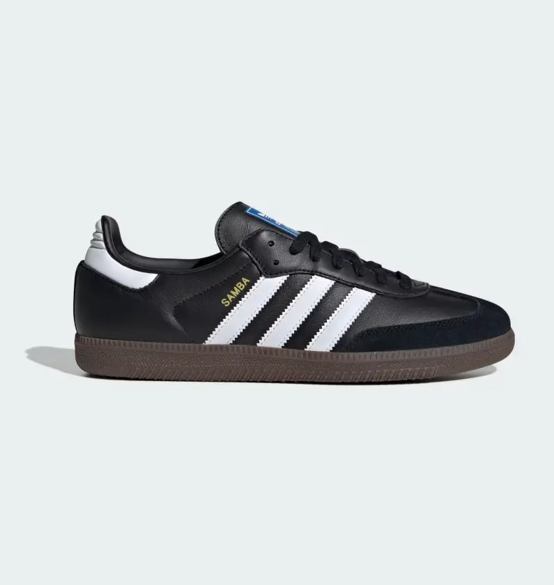 Adidas Men's Samba OG Casual Lace-Up Sneaker - Core Black/Cloud White Footwear, Size 6, (Black Samba) Adidas Men's Samba OG Casual Lace-Up Sneaker - Core Black/Cloud White Footwear, Size 6, (Black Samba)