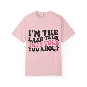 Playful Lash Tech T-Shirt - Perfect Gift for Lash Stylists, Beauty Lovers, Birthday, Self-Care, Everyday Wear