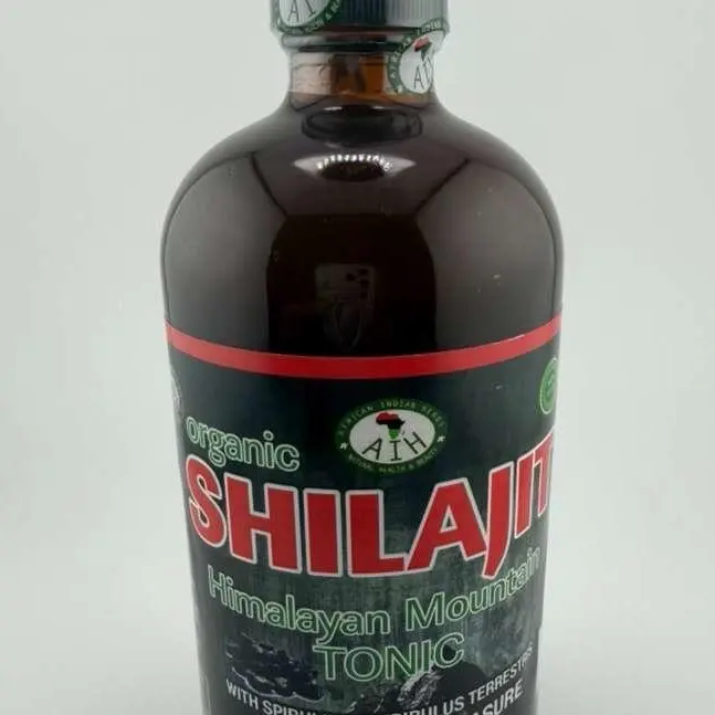 Organic Shilajit Herbal Tonic, Natural Health & Nutrition Supplement