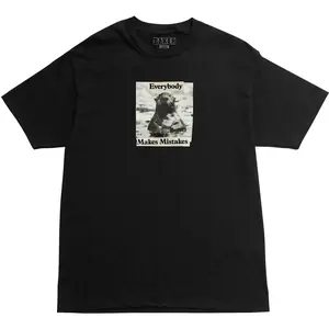 Baker Skateboards Shirt Everyone Makes Mistakes Black