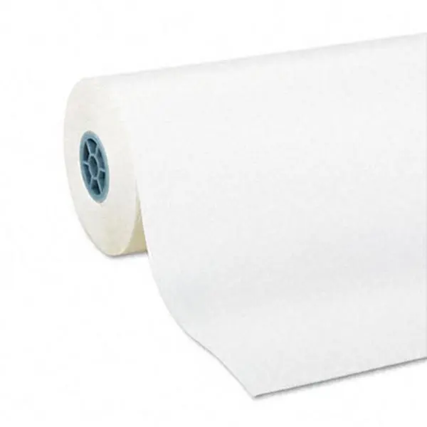 212 MAIN White Kraft Blank Paper Roll - 40lb, 24in x 1000ft, Office Stationery for Craft Projects, School Supplies