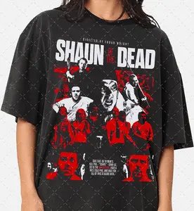 Limited Shaun Of The Dead 2004 T-shirt, Simon Pegg T-Shirt, Nick Frost T-Shirt, Gift For Man and Woman Unisex T-Shirt