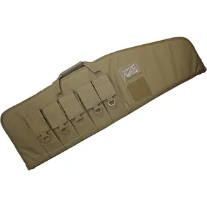 Long Single Soft Rifle Bag Tactical Gun Case Carrying Waterproof Padded Hunting Sports Adjustable Shoulder 38" 42"