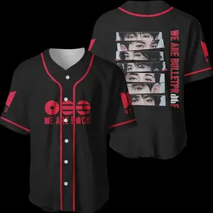 Vintage Bangtan Arirang World Tour Baseball Jersey - K-Pop Aesthetic Streetwear - Army Concert Merch - Retro Oversized Mesh Jersey