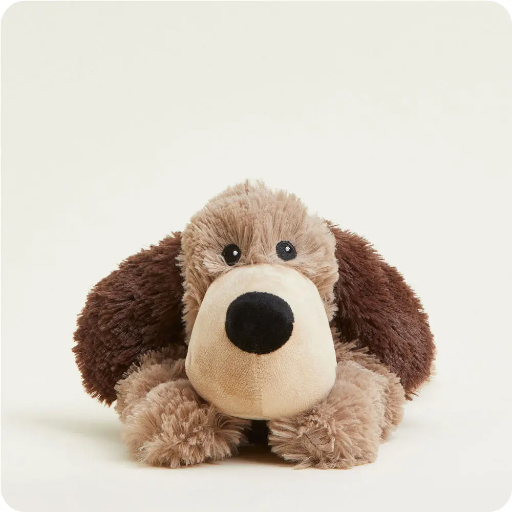 Brown Dog Warmies - Heatable, Chillable, Weighted Plush Brown Dog Warmies - Heatable, Chillable, Weighted Plush