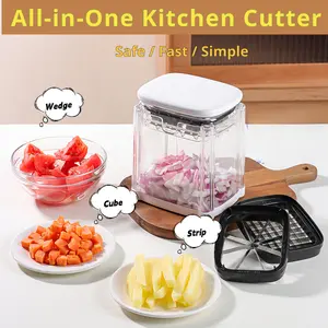 Fruit Salad Press Cutter - Fries,Tomato, Apple, Cucumber