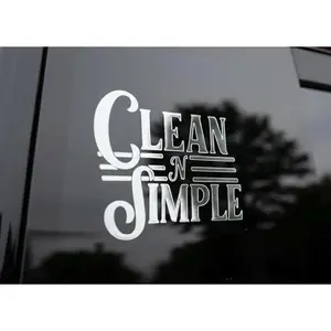 Clean N’ Simple Decal