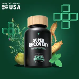 SuperBonsai Super Recovery - Natural Ingredients with DHM and Milk Thistle - Supports Liver Aid - GMO Free, Gluten Free, Vegan, Sugar Free