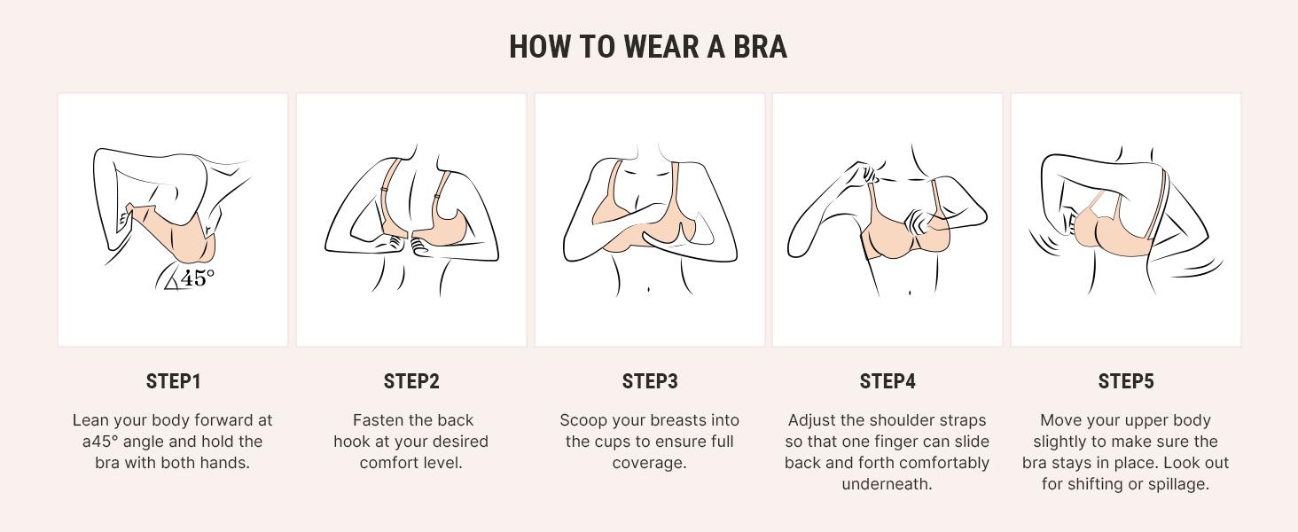 FeelinGirl Unlined Bras for Women Underwire Comfortable Support Perfect Coverage T-Shirt Bra Big Breast Friendly TiktokSuperBrandDay