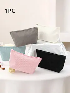 Cosmetic bag  a simple  multi-colored design, portable travel storage bag, portable sundries storage bag, small and exquisite fashion casual versatile travel toiletry bag, travel bag, Cosmetic Pouch, Makeup Pouch, Makeup Organizer, Cosmetics Organizer
