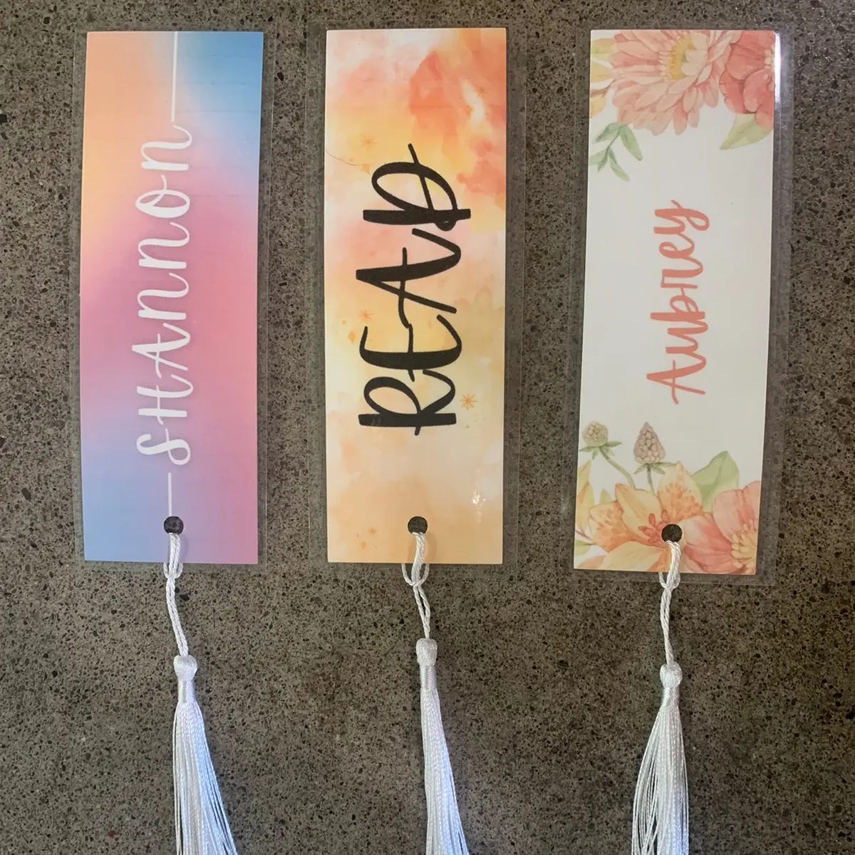 Personalized Laminated Bookmarks - Customizable and Durable for Your Favorite Books