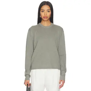 EAVES Cydnee Oversized Sweater in Heather Grey