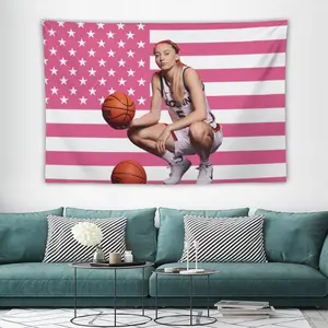 Paige Art Bueckers wall tapestry poster for college dorm cave bedroom living room office party decoration gift tiktokshopspringglowup