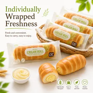 Cream Roll Cakes – Light, Fluffy & Filled with Whipped Cream