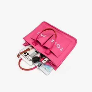 2026 Trendy Letter Print Tote Bag for Women, Casual Versatile Shoulder Bag Daily Use