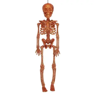 Glittering Orange Skeleton