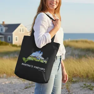 Martha’s Vineyard Tote Bag | Ocean Park Oak Bluffs Coastal Design