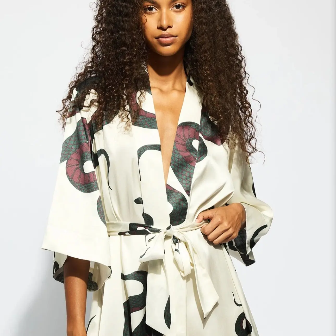 Ginia Valentina Silk Robe GLR601P