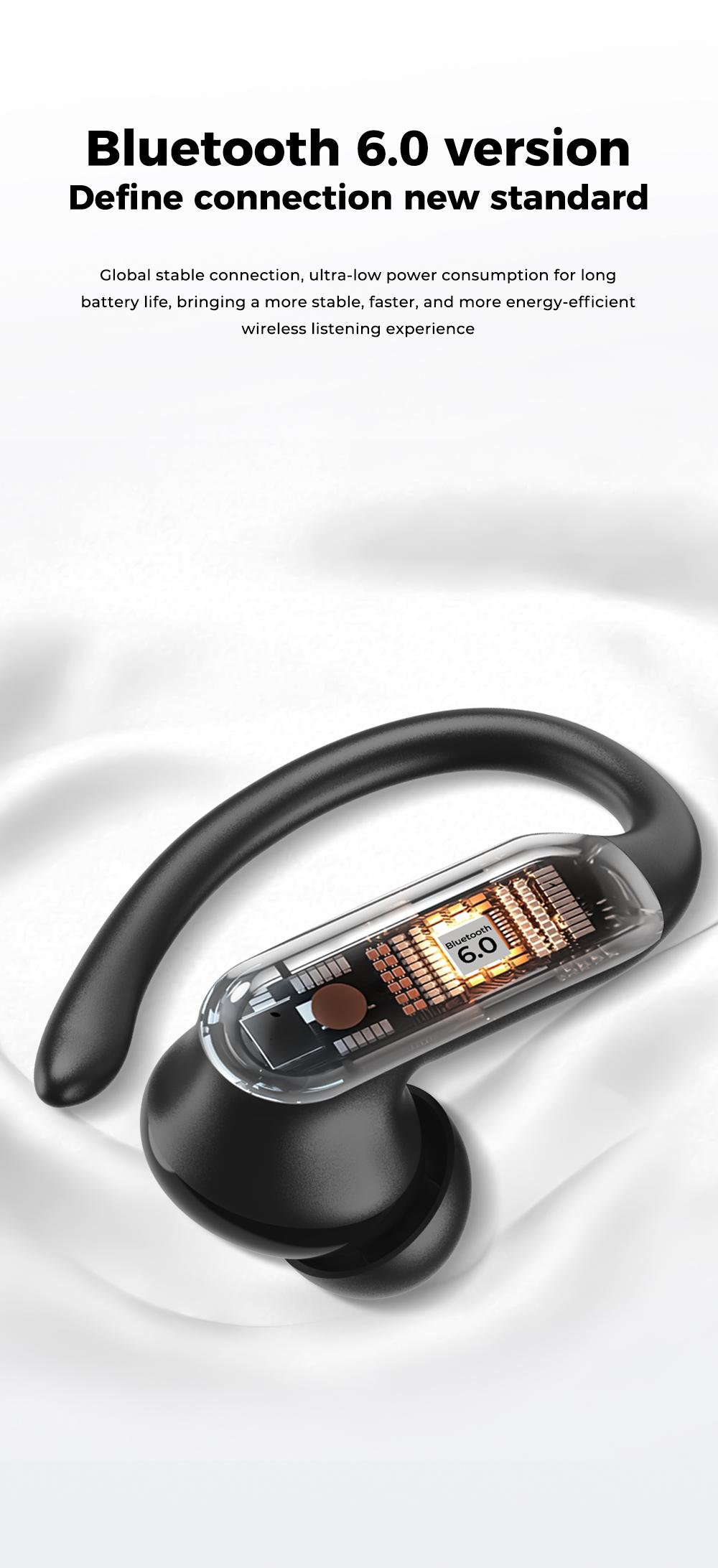 MINISO MS219 Wireless Earbuds Bluetooth 6.0 Headphones, Sleep Earbuds, Waterproof Wireless Earphones, Mini Invisible In Ear Earbuds, Suitable for Office, Sports, Sleeping, Study and Audio Calls, Built in Microphone, Gaming Bluetooth Headphones